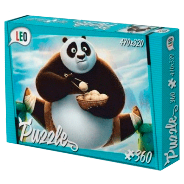 Puzzle Leo Panda 3+/ Numărul de piese: 360 photo 1