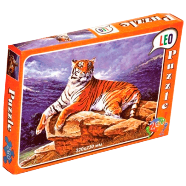Puzzle Leo Тигр-1 3+/ Количество деталей: 260 photo 1