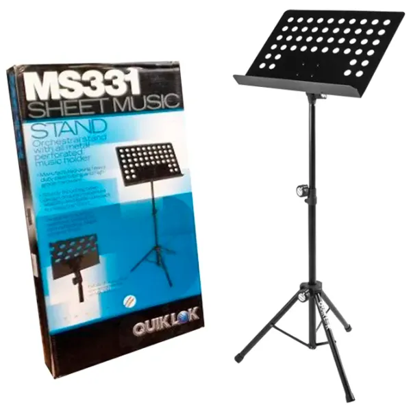 Stativ Quiklok MS331 Pentru partituri / Metal photo 3