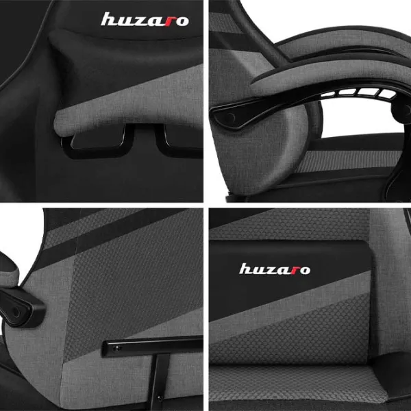 Игровое кресло Huzaro Force 4.4 Серый photo 6 Игровое кресло Huzaro Force 4.4 Серый photo 6
