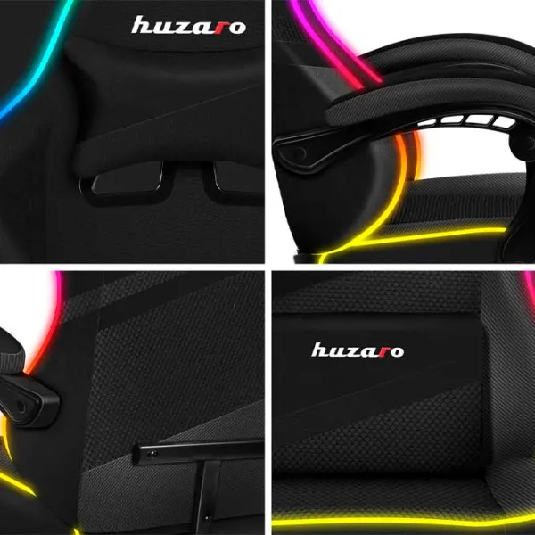 Игровое кресло Huzaro Force 4.4 Black photo 7 Игровое кресло Huzaro Force 4.4 Black photo 7