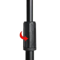 Stativ Hebikuo M-300 pentru microfon / Metal photo 4