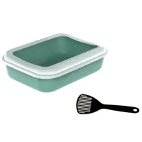 Tavă pentru pisici Georplast Junior Animals Deschisă/ Gray