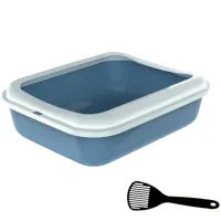 Tavă pentru pisici Georplast Big Animals Deschisă/ Blue