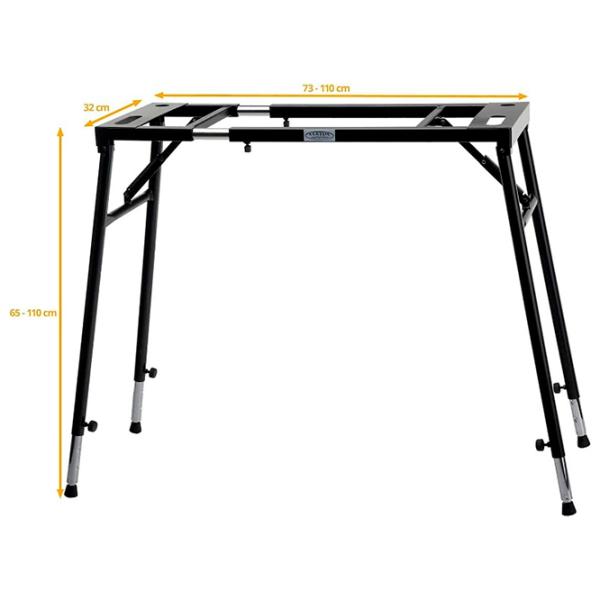 Stativ Classic Cantabile Classic Cantabile Stand Folding Table Pentru orgă / Metal photo 2