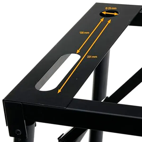 Stativ Classic Cantabile Classic Cantabile Stand Folding Table Pentru orgă / Metal photo 4