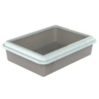 Tavă pentru pisici Georplast Max Animals Deschisă/ Gray
