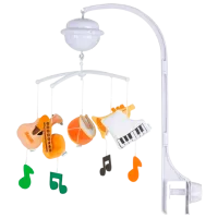 Игрушка для колясок и кроваток Chipolino Baby Mix MILD02306MUS 0+/ Разноцветный