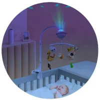 Jucărie pentru pătuțuri și cărucioare Chipolino Baby Mix MILD02306MUS 0+/ Multicolor photo 3