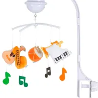 Jucărie pentru pătuțuri și cărucioare Chipolino Baby Mix MILD02306MUS 0+/ Multicolor photo 4