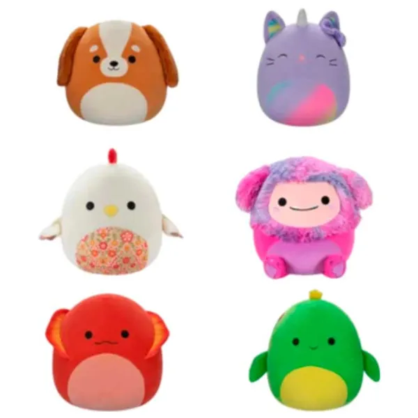 Мягкая игрушка Squishmallows Animals SQJW1218A 3+/ Разноцветный photo 2 Мягкая игрушка Squishmallows Animals SQJW1218A 3+/ Разноцветный photo 2