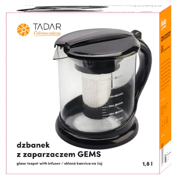 Infuzor Tadar Gems 1.8 l/ Black photo 7