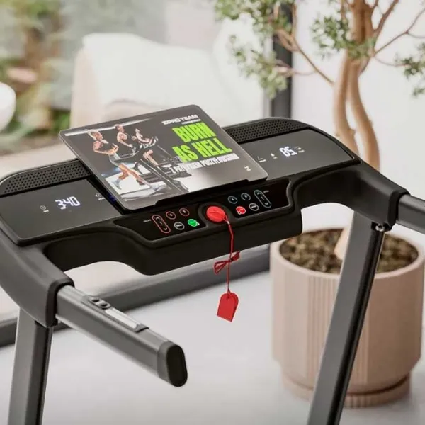 Беговая дорожка Zipro Pulse 12 км/ ч/ 130 кг/ Black photo 7