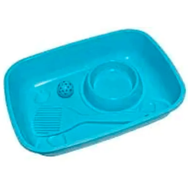 Tavă pentru pisici Georplast Welcome Deschisă/ În asortiment photo 2 Tavă pentru pisici Georplast Welcome Deschisă/ În asortiment photo 2