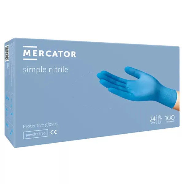 Mănuși Mercator 313764 Nitril/ Blue photo 2
