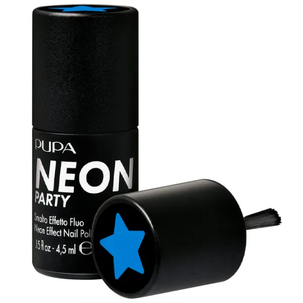 Lac de unghii Pupa Neon Party 4.5 ml/ Blue photo 1 Lac de unghii Pupa Neon Party 4.5 ml/ Blue photo 1