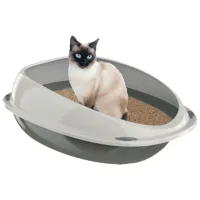 Tavă pentru pisici Georplast Shuttle Deschisă/ Black