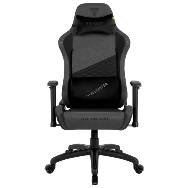 Scaun Gaming SENSE7 Spellcaster Senshi Edition XL Fabric Black Gray photo 1
