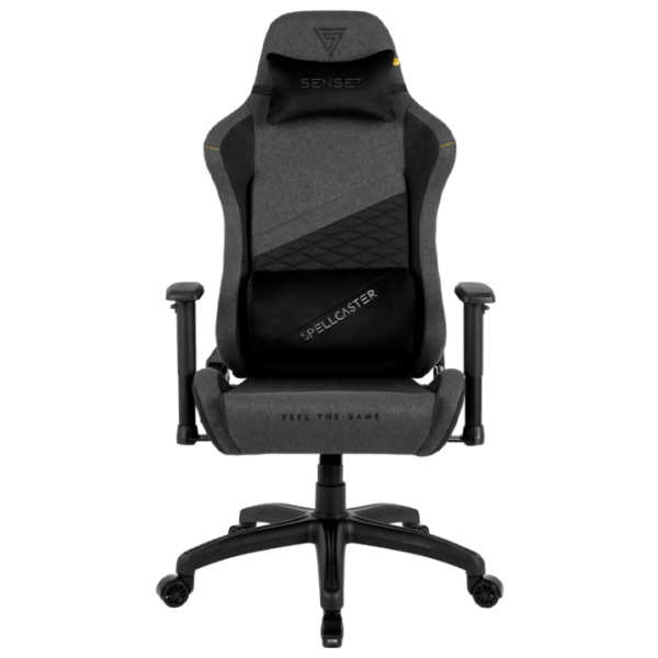 Scaun Gaming SENSE7 Spellcaster Senshi Edition XL Fabric Black Gray photo 1