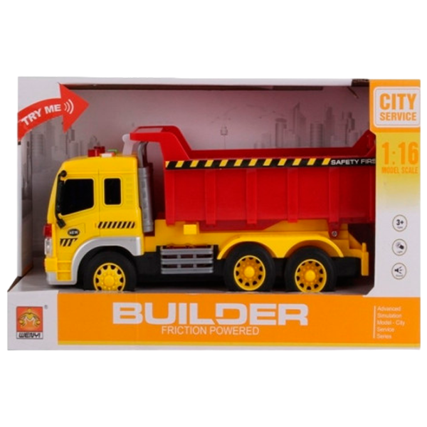 Camion Optmarket МД01.72 3695399016090 Yellow photo 1