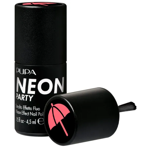 Лак для ногтей Pupa Neon Party 4.5 мл/ Pink photo 1