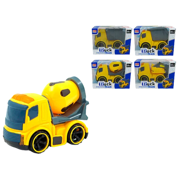 Грузовик Promstore Truck team 36541 Желтый photo 2 Грузовик Promstore Truck team 36541 Желтый photo 2