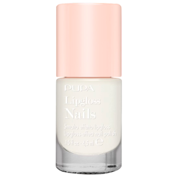 Лак для ногтей Pupa Lipgloss 4.5 мл/ White photo 1 Лак для ногтей Pupa Lipgloss 4.5 мл/ White photo 1