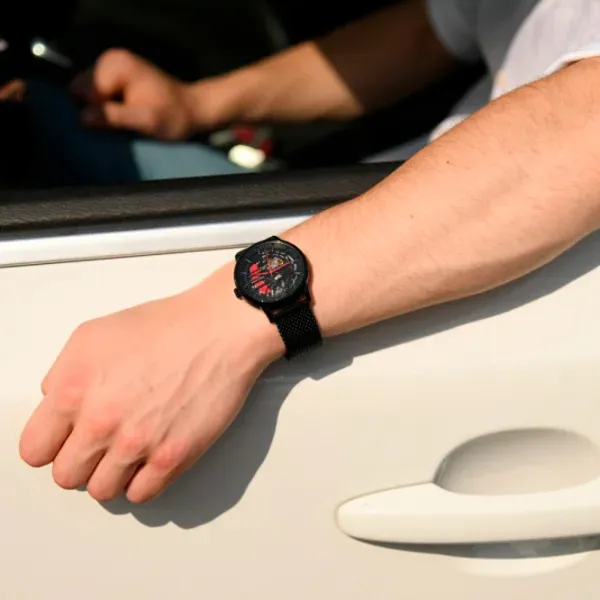 Ceas de mână pentru bărbați Pierre Lannier 385C439 Mecanic/ 43 mm photo 4