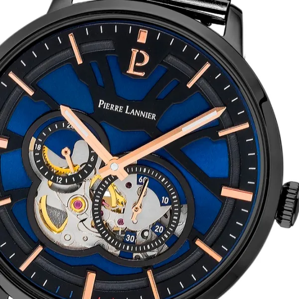 Ceas de mână pentru bărbați Pierre Lannier 335B469 Mecanic/ 42 mm photo 3