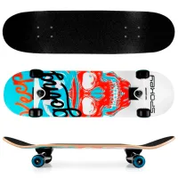 Skateboard Spokey Skalle Канадский клен/ Black photo 3