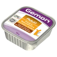 Hrană pentru pisici umedă Monge Gemon Cat Pate M30024 0.1 kg / Găină, legume