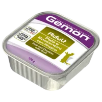 Hrană pentru pisici umedă Monge Gemon Cat Pate M30025 0.1 kg / Rață