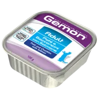 Hrană pentru pisici umedă Monge Gemon Cat Pate M30026 0.1 kg / Somon