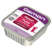 Hrană pentru pisici umedă Monge Gemon Cat Pate M30082 0.1 kg / Vită