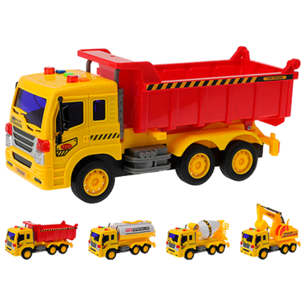 Camion Promstore 49505 Yellow photo 2 Camion Promstore 49505 Yellow photo 2