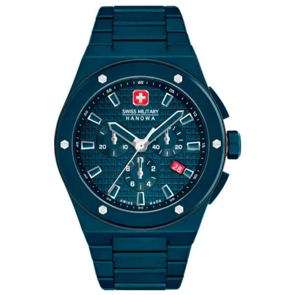 Ceas de mână pentru bărbați Swiss Military Hanowa SMWGI0002281 Cuarț/ 43 mm photo 1 Ceas de mână pentru bărbați Swiss Military Hanowa SMWGI0002281 Cuarț/ 43 mm photo 1