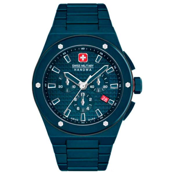 Ceas de mână pentru bărbați Swiss Military Hanowa SMWGI0002281 Cuarț/ 43 mm photo 1 Ceas de mână pentru bărbați Swiss Military Hanowa SMWGI0002281 Cuarț/ 43 mm photo 1