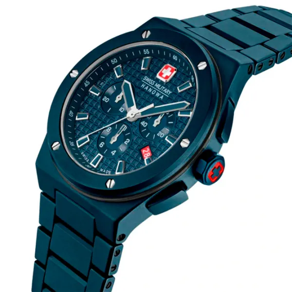 Ceas de mână pentru bărbați Swiss Military Hanowa SMWGI0002281 Cuarț/ 43 mm photo 2 Ceas de mână pentru bărbați Swiss Military Hanowa SMWGI0002281 Cuarț/ 43 mm photo 2