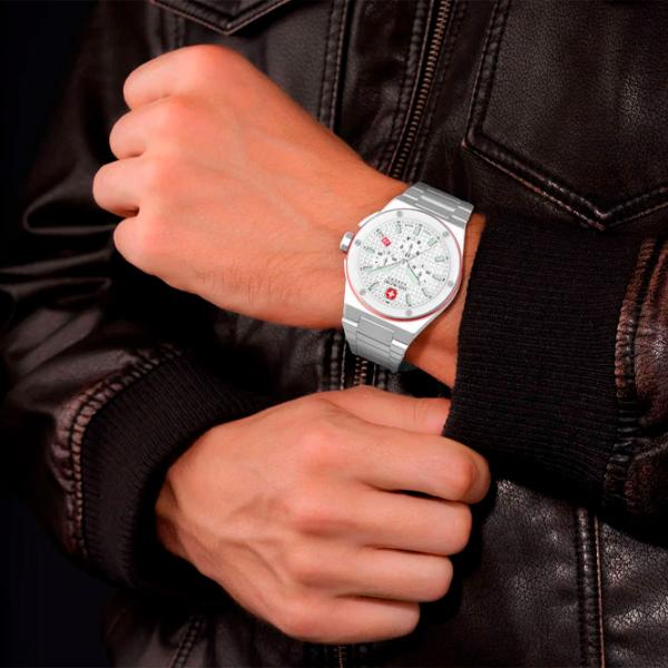 Ceas de mână pentru bărbați Swiss Military Hanowa SMWGI0002284 Cuarț/ 43 mm photo 3