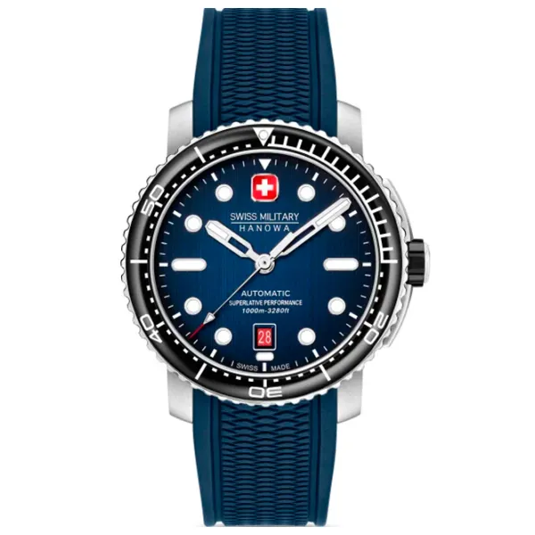 Ceas de mână pentru bărbați Swiss Military Hanowa SMWGL0002002-SET Mecanic/ 44 mm photo 2 Ceas de mână pentru bărbați Swiss Military Hanowa SMWGL0002002-SET Mecanic/ 44 mm photo 2