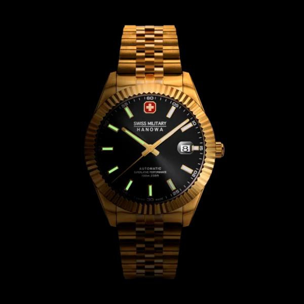 Ceas de mână pentru bărbați Swiss Military Hanowa SMWGL0002110 Mecanic/ 41 mm photo 3 Ceas de mână pentru bărbați Swiss Military Hanowa SMWGL0002110 Mecanic/ 41 mm photo 3