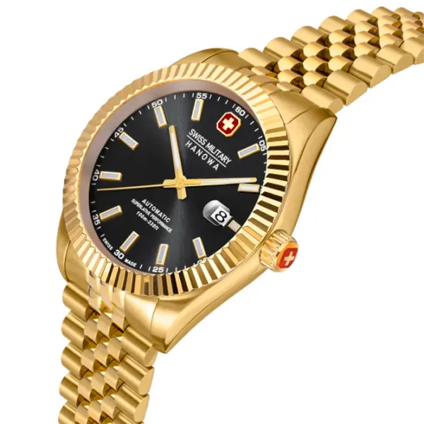 Ceas de mână pentru bărbați Swiss Military Hanowa SMWGL0002110 Mecanic/ 41 mm photo 4 Ceas de mână pentru bărbați Swiss Military Hanowa SMWGL0002110 Mecanic/ 41 mm photo 4
