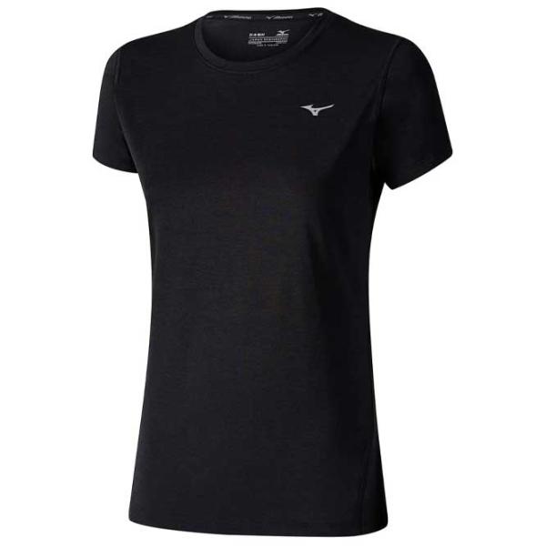 Tricou pentru femei Mizuno Impulse Core Tee 100% poliester/ Black photo 1