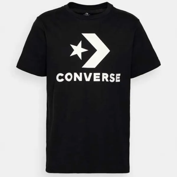 Футболка для женщин Converse Go-To Star Chevron 100% хлопок/ Black photo 1 Футболка для женщин Converse Go-To Star Chevron 100% хлопок/ Black photo 1