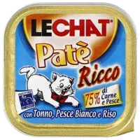 Hrană pentru pisici umedă Monge LeChat Ricco Pate M00825 0.1 kg / Pește, ton