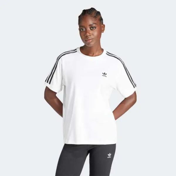 Tricou pentru femei Adidas ADIR8051 94% bumbac/ White photo 3