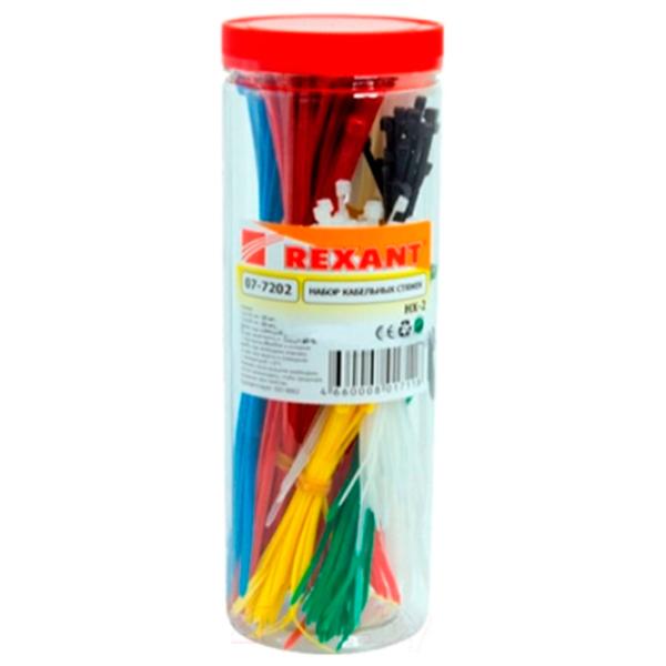 Хомуты пластиковые Rexant 07-7202 300 шт. photo 1 Хомуты пластиковые Rexant 07-7202 300 шт. photo 1
