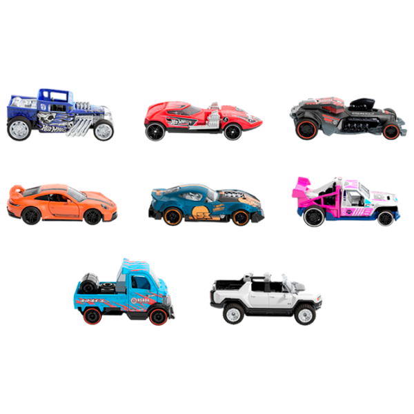 Комплект машин Mattel Hot Wheels HPR70 Разноцветный photo 1