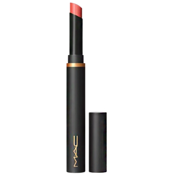 Губная помада Mac POWDER KISS VELVET BLUR SLIM Stick/ Fire Brick photo 1