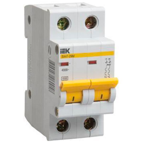 Автоматический выключатель IEK MVA21-2-008-D Модульная/ 8 A photo 1 Автоматический выключатель IEK MVA21-2-008-D Модульная/ 8 A photo 1